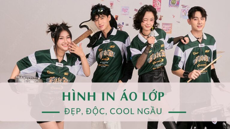 Bộ Sưu Tập Hình In Áo Lớp Độc Đẹp, Cool Ngầu, Đặc Sắc