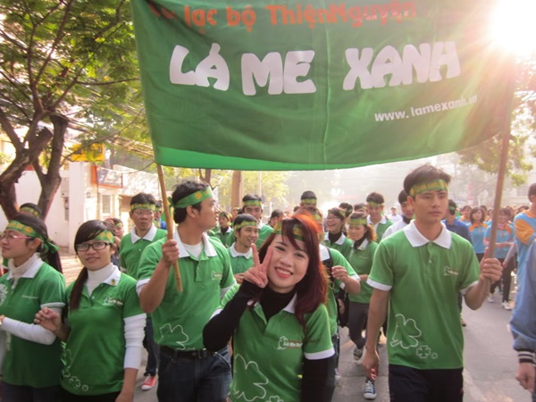 Áo Đồng Phục Lá Me Xanh