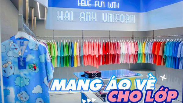 Áo lớp 3D hình 8