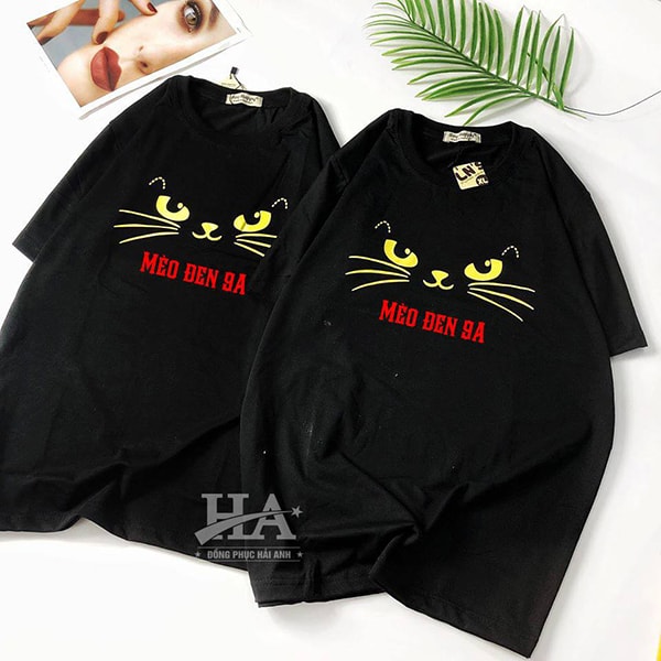 Những chiếc áo đồng phục lớp màu đen chất lượng sản xuất bởi Hải anh