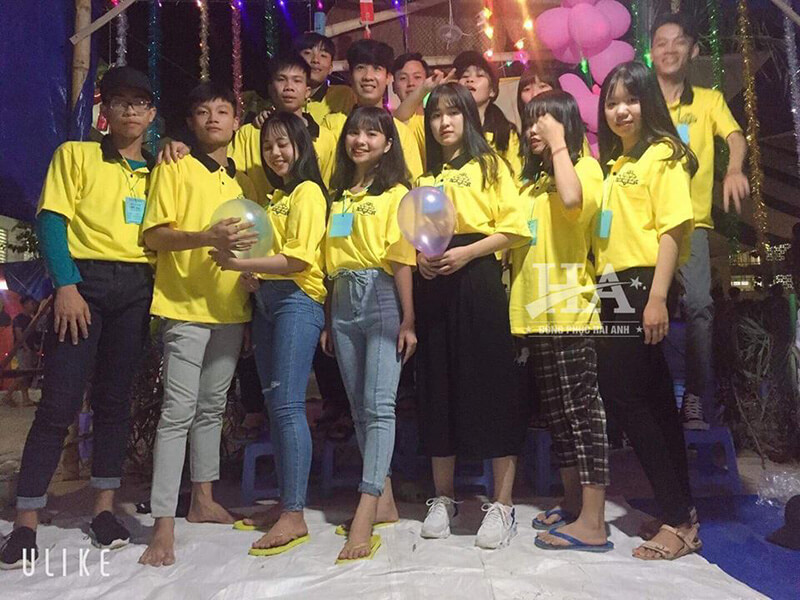Đồng phục Hải Anh là đơn vị may áo nhóm online giá rẻ nhận được sự tin tưởng từ phía khách hàng.