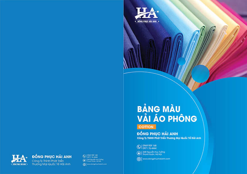 Bìa Catalogue làm áo đồng phục sẽ giúp mang đến hình ảnh chuyên nghiệp hơn cho doanh nghiệp.