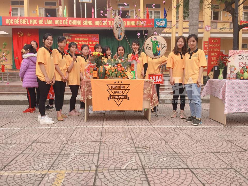 Nhu cầu làm áo đồng phục lớp đẹp giá rẻ tại Thái Bình ngày càng phát triển.