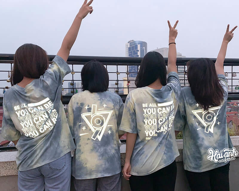 Làm áo lớp Tie dye đẹp giá rẻ ở Vũng Tàu