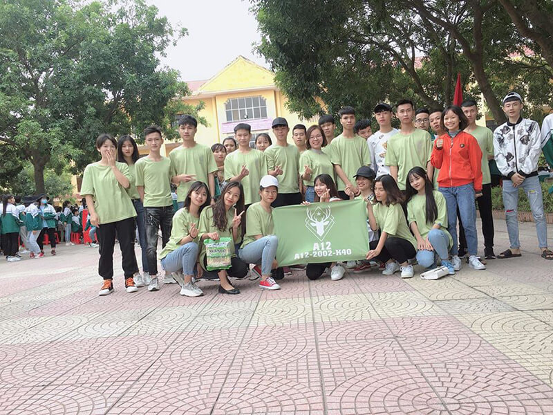 Sản phẩm áo lớp Hải Anh mang tính sáng tạo và ứng dụng cao