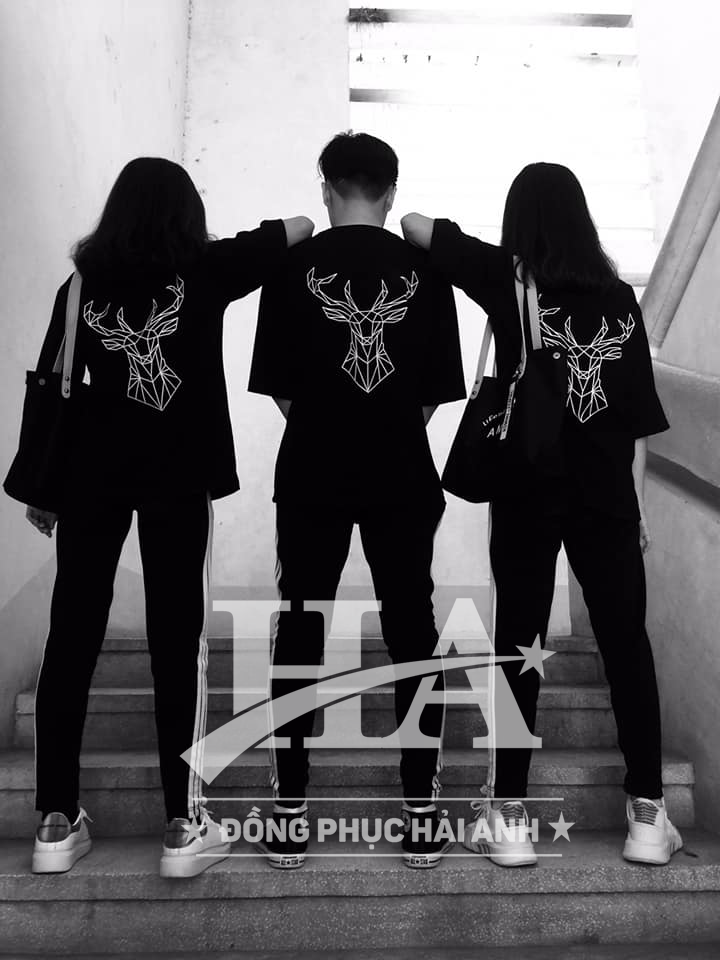 Mẫu áo thun đồng phục nhóm đẹp tại Đồng phục Hải Anh 