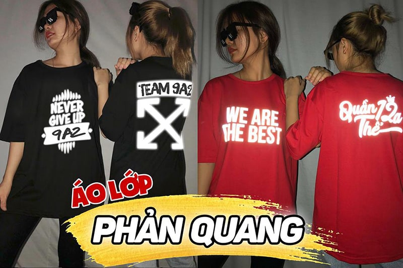 Mẫu áo lớp phản quang được thiết kế bởi đồng phục Hải Anh