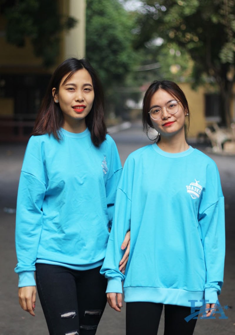 Thiết kế mẫu áo đơn giản nhưng không kém phần độc đáo