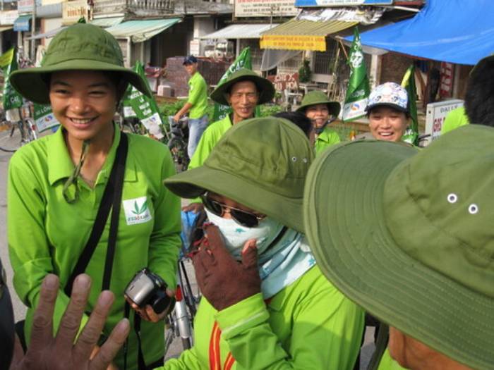 Công tác chuẩn bị sự kiện Đạp xe xuyên Việt vì Môi trường cùng C4E