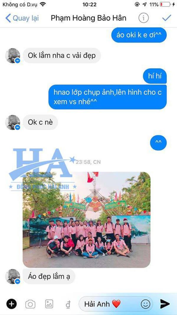 Nhìn các hình ảnh về feedback khách hàng tại Hải Anh sẽ là động lực để chúng tôi hoàn thiện mỗi ngày.