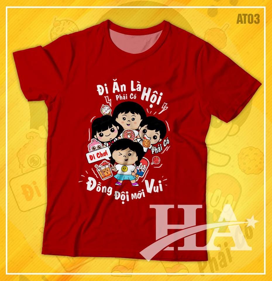 Áo đồng phục du lịch in hình anime đáng yêu