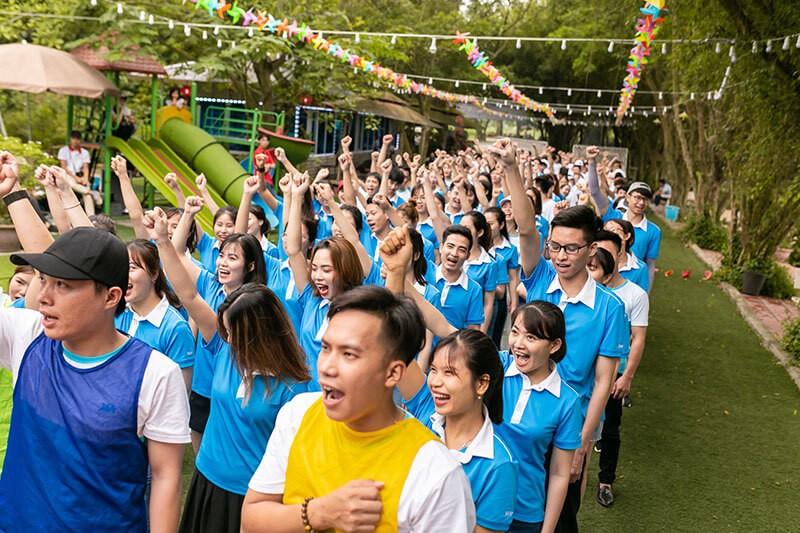Sự quyết tâm thể hiện qua rõ từng nét mặt và ánh mắt của mỗi người