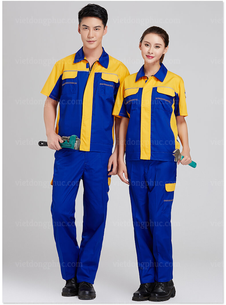 May đồ bảo hộ cho kĩ sư thể hiện môi trường làm việc chuyên nghiệp