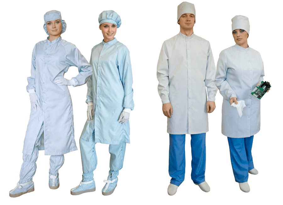 Trang phục bảo hộ lao động ngành phòng sạch