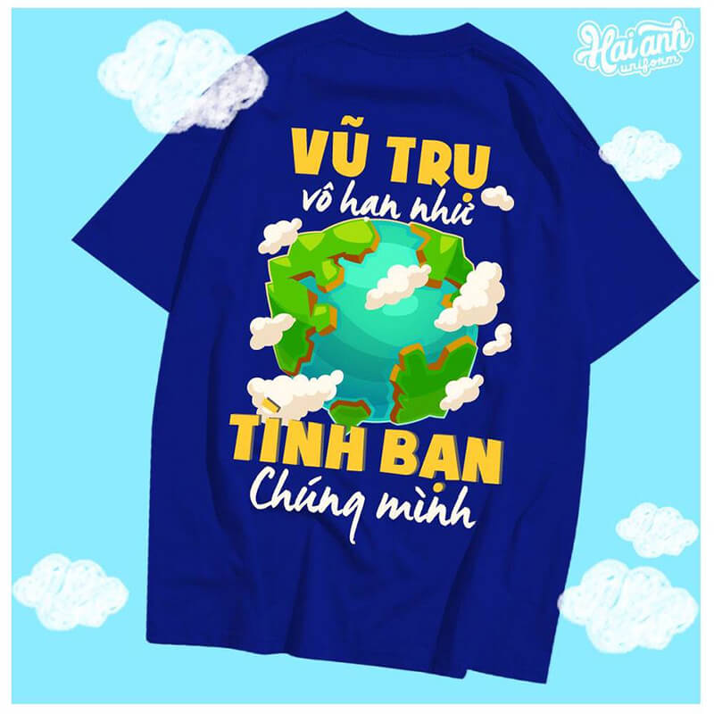 Hình in áo lớp cho học sinh chuyên Văn