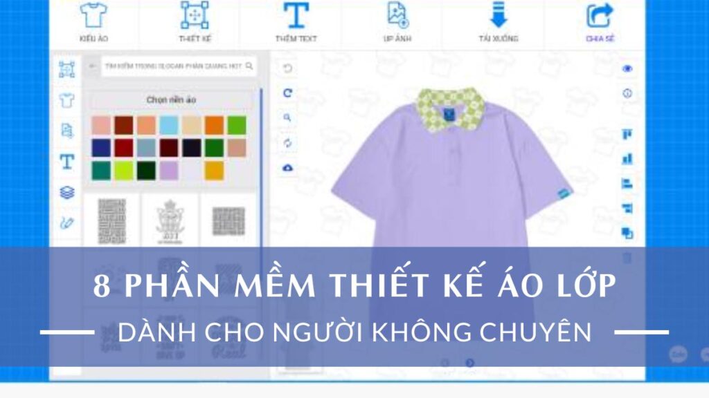 Phần Mềm Thiết Kế Áo Lớp