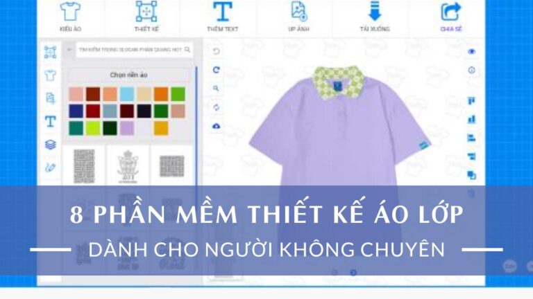 8 Phần Mềm Thiết Kế Áo Lớp Dành Cho Người Không Chuyên