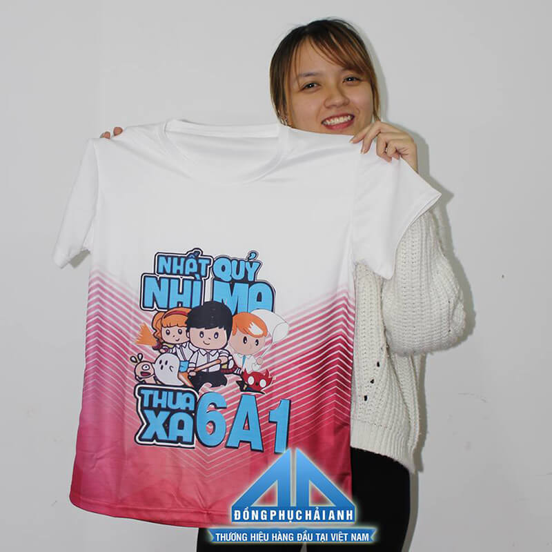 Áo lớp siêu chất phong cách Chibi