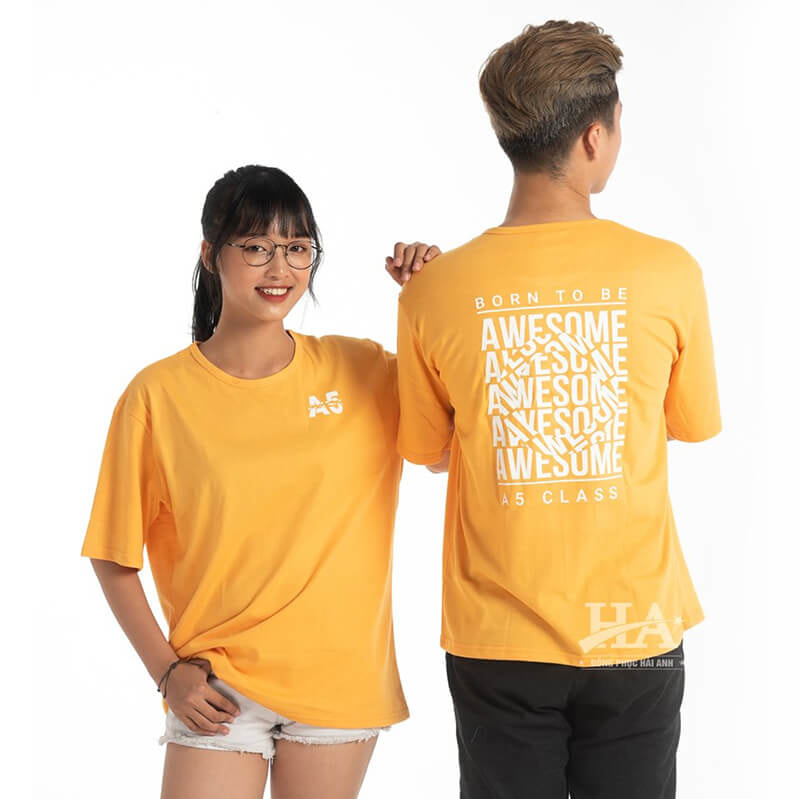 Chất lượng hình in áo lớp là yếu tố quyết định đến tính thẩm mĩ cho mẫu áo đồng phục