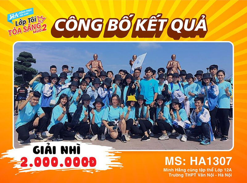 Hình ảnh các bài dự thi đạt giải nhì cuộc thi “Lớp tôi tỏa sáng” mùa thứ 2