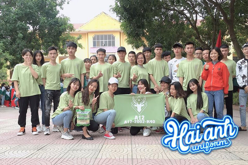 Nét riêng độc đáo của mẫu áo lớp xanh Hulk