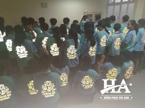 áo lớp Tie dye phản quang