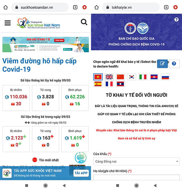 Nhấn click here và chọn ngôn ngữ