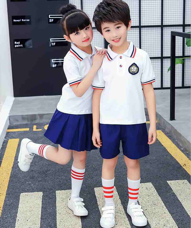Mẫu đồng phục học sinh cấp 1 được thiết kế thoải mái