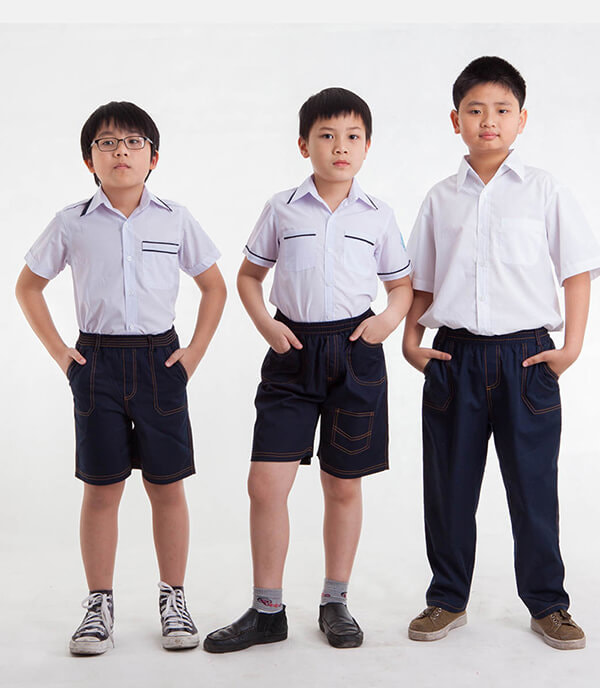 Đồng phục học sinh tiểu học bé trai 