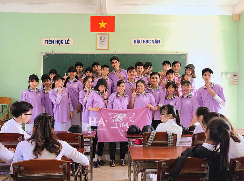 Tính thẩm mĩ là yếu tố được quan tâm hàng đầu khi đặt may đồng phục học sinh