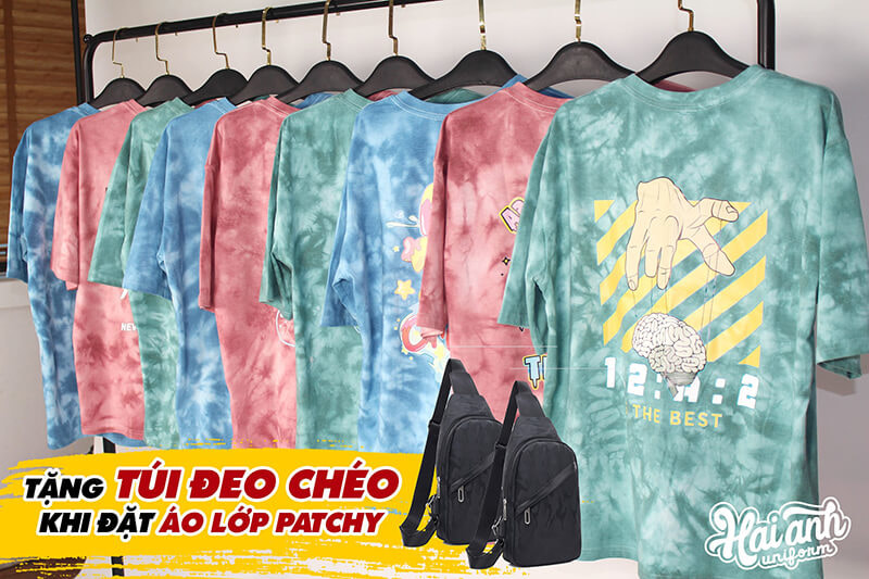 Mẫu thiết kế đồng phục áo lớp Patchy đang cực “hot” tại Hải Anh