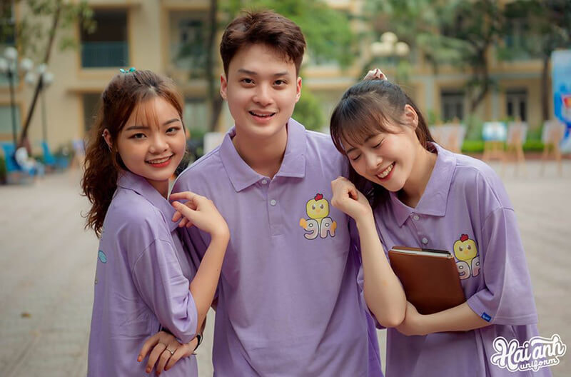 Tiết kiệm chi phí khi làm áo đồng phục lớp giá rẻ tại An Giang