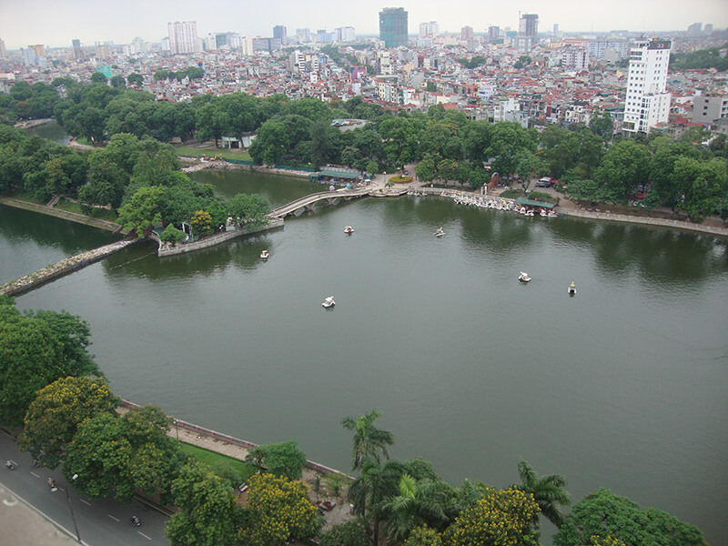 Công viên Thủ Lệ là một khu quần thể sinh học đa dạng, với diện tích lên đến hơn 28ha