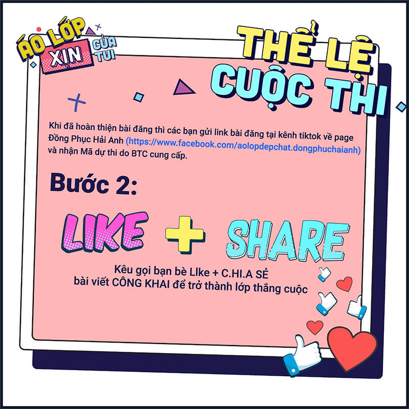 Thể lệ cuộc thi “Đại chiến Feedback” - Áo lớp Xịn của tui
