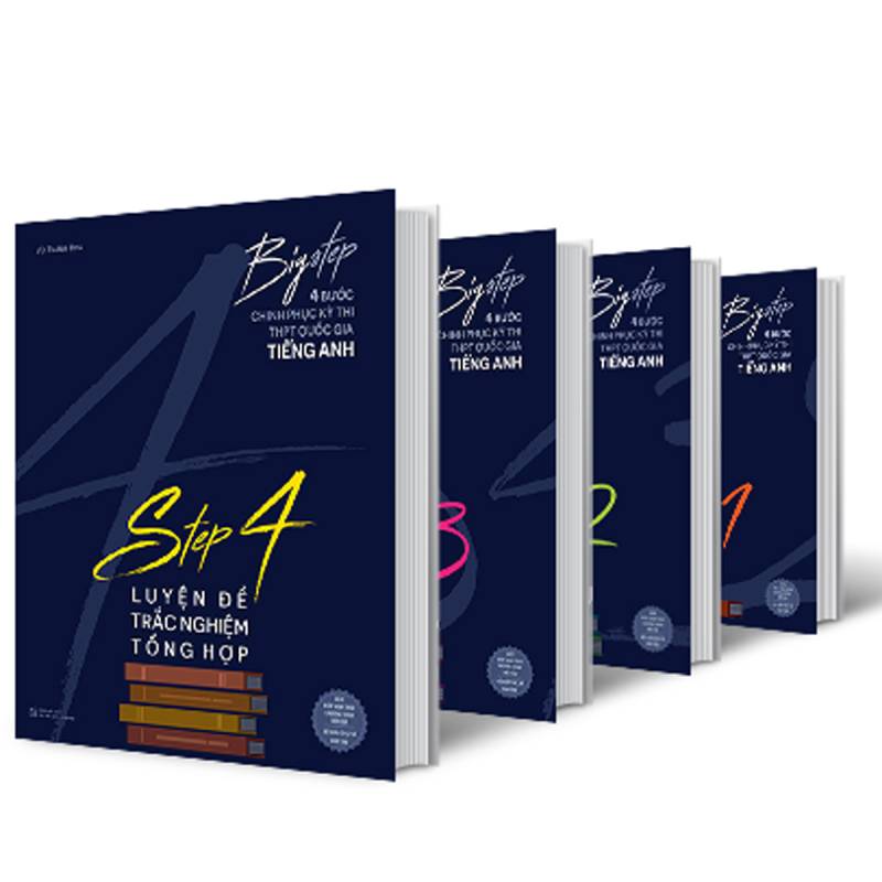 Bộ sách ôn thi THPT quốc gia chinh phục 8+ môn Tiếng Anh