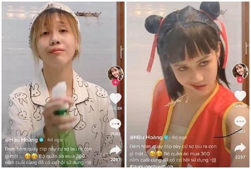 Hậu Hoàng - bắt trend tiktok biến hình siêu hot 