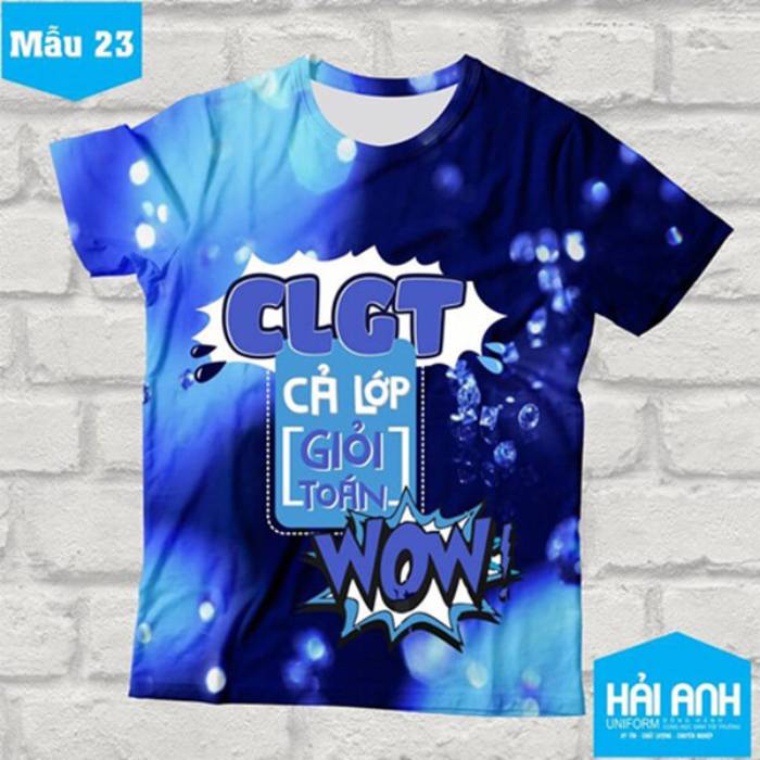 Mẫu áo đồng phục lớp hài hước, bựa đậm chất GenZ