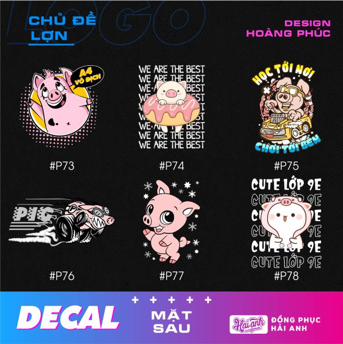 Thỏa sức lựa chọn hình ảnh con lợn dễ thương kiểu hoạt hình