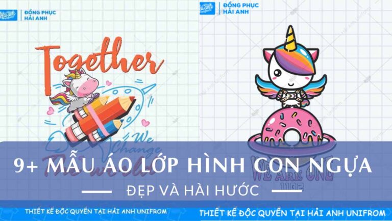 BST 9+ Áo Lớp Hình Con Ngựa Độc Lạ Cho Team Tuổi Ngọ
