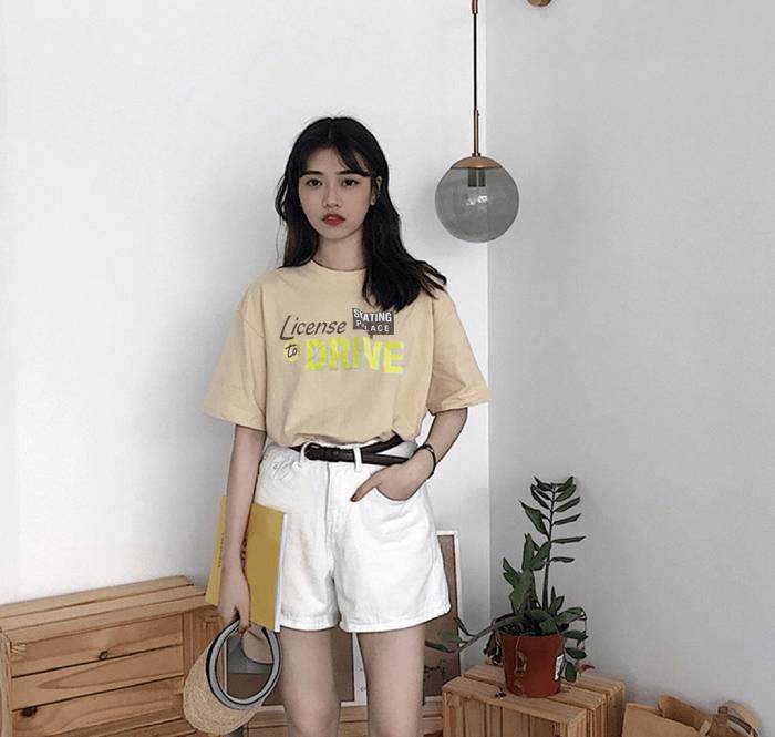 Quần short kaki nữ tươi trẻ và đầy cá tính