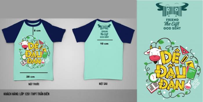 Thiết kế vui nhộn đi kèm câu slogan “DÊ ĐẦU ĐÀN”