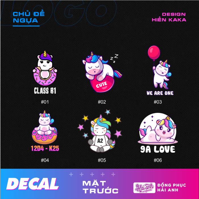 BST hình con ngựa dễ thương được sản xuất bởi Hải Anh