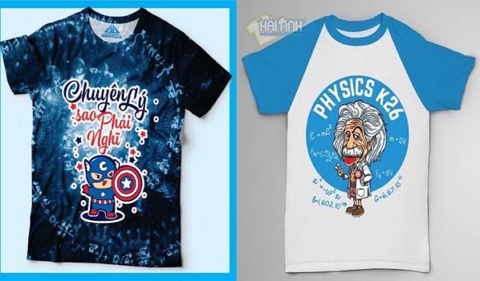 Mẫu slogan, hình in dành cho lớp chuyên Lý