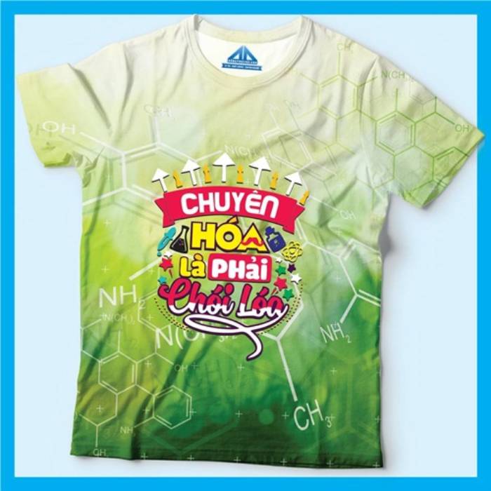 Slogan áo lớp cho dân chuyên Hóa độc - chất