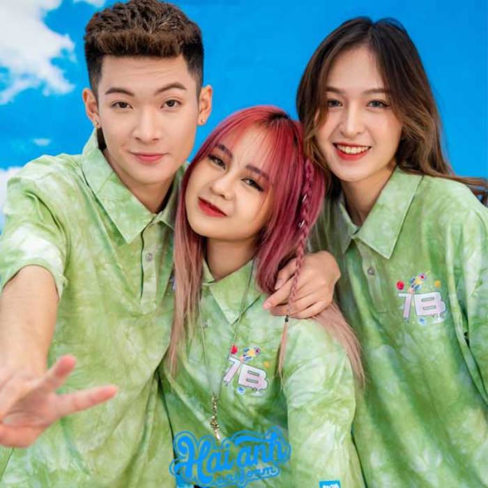 Đồng phục lớp hippie giá rẻ màu xanh matcha