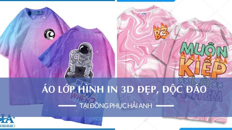 Khám Phá 4+ Mẫu Áo Lớp Hình In 3D Đẹp, Huyền Ảo Và Độc Đáo