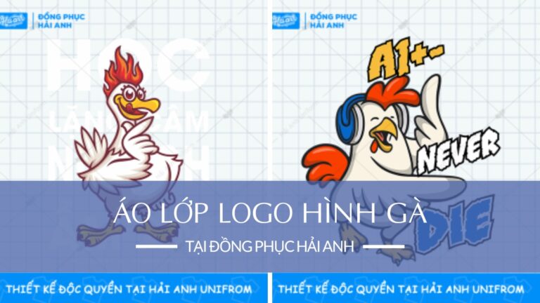 Top 15 Mẫu Logo Áo Lớp Hình Con Gà Siêu Chất Dành Cho Team Tuổi Dậu