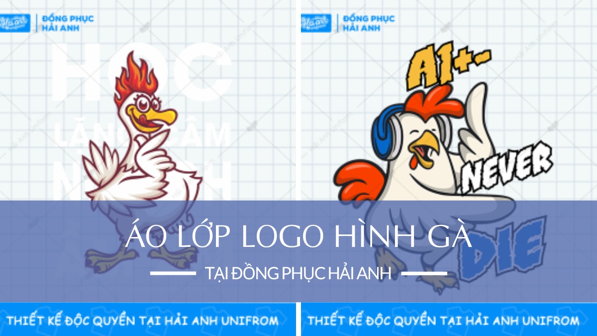 Top 15 Mẫu Logo Áo Lớp Hình Con Gà Siêu Chất Dành Cho Team Tuổi Dậu