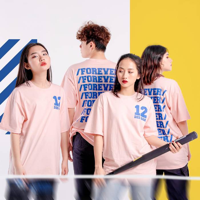 Áo thun cổ tròn Unisex phù hợp cho nhóm nam nữ