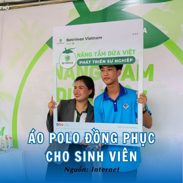 Áo đồng phục cho sinh viên trẻ trung, năng động